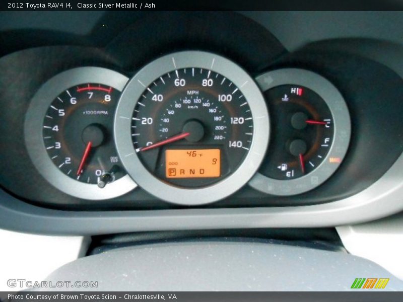 Classic Silver Metallic / Ash 2012 Toyota RAV4 I4