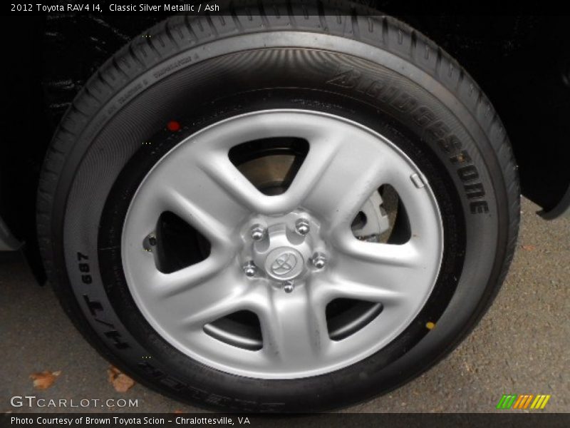 Classic Silver Metallic / Ash 2012 Toyota RAV4 I4