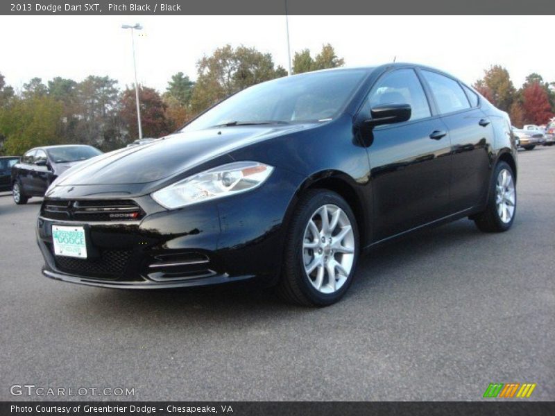 Pitch Black / Black 2013 Dodge Dart SXT