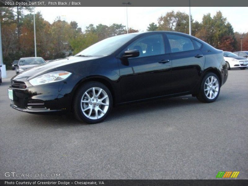 Pitch Black / Black 2013 Dodge Dart SXT
