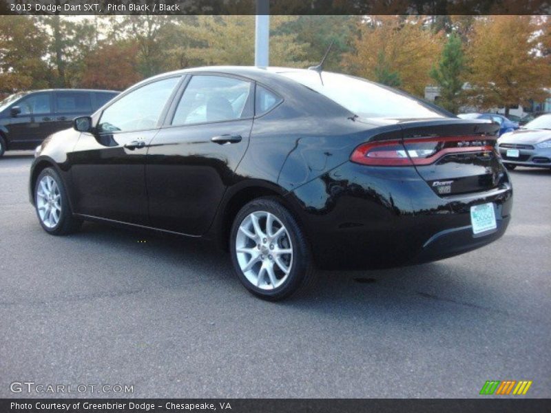 Pitch Black / Black 2013 Dodge Dart SXT