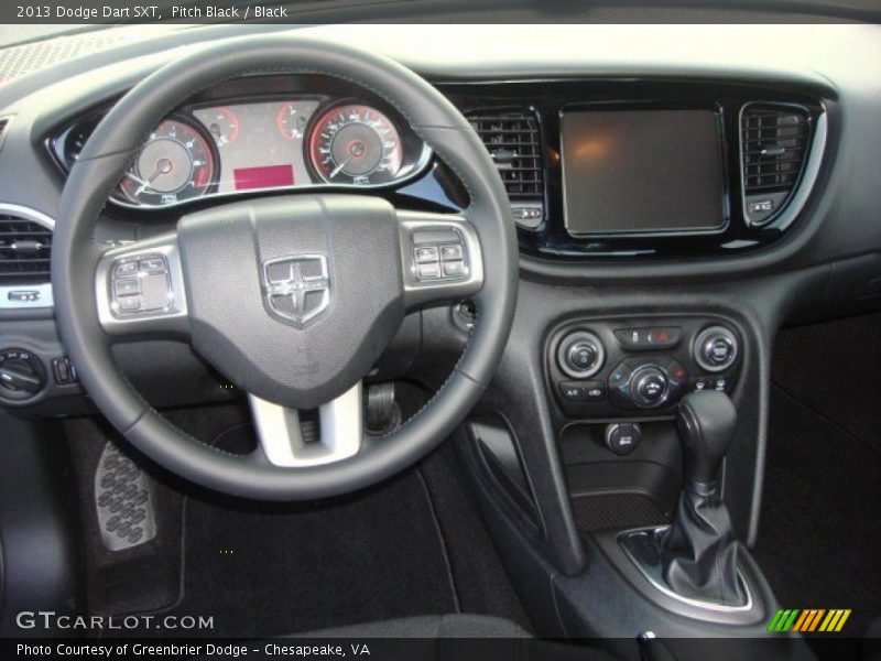 Pitch Black / Black 2013 Dodge Dart SXT