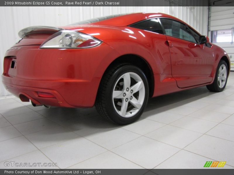 Rave Red Pearl / Dark Charcoal 2009 Mitsubishi Eclipse GS Coupe