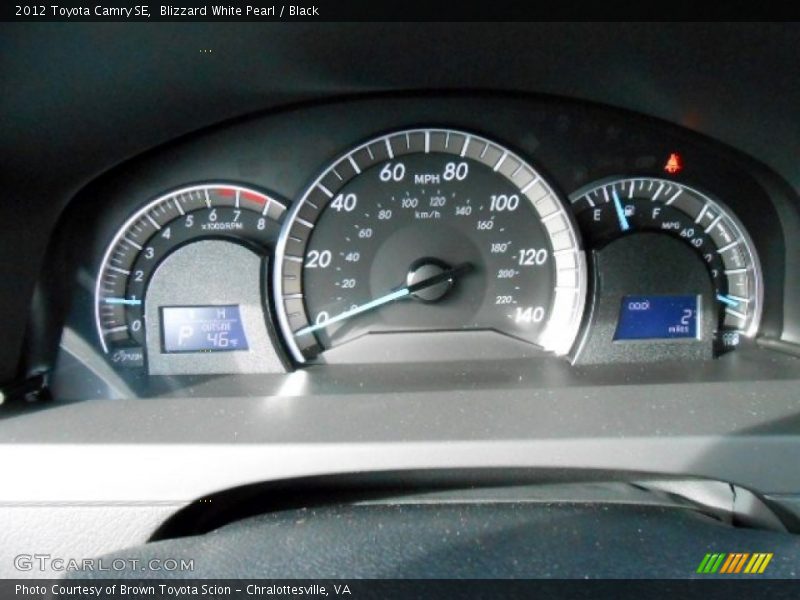  2012 Camry SE SE Gauges