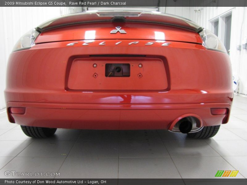 Rave Red Pearl / Dark Charcoal 2009 Mitsubishi Eclipse GS Coupe