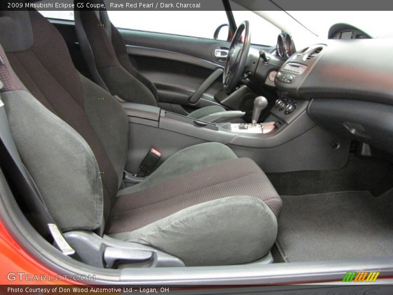 Rave Red Pearl / Dark Charcoal 2009 Mitsubishi Eclipse GS Coupe