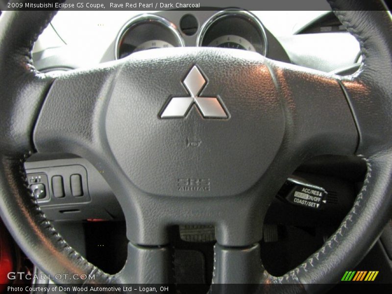 Rave Red Pearl / Dark Charcoal 2009 Mitsubishi Eclipse GS Coupe