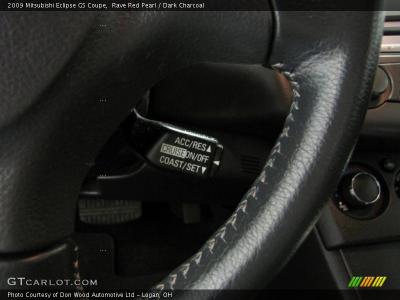 Rave Red Pearl / Dark Charcoal 2009 Mitsubishi Eclipse GS Coupe