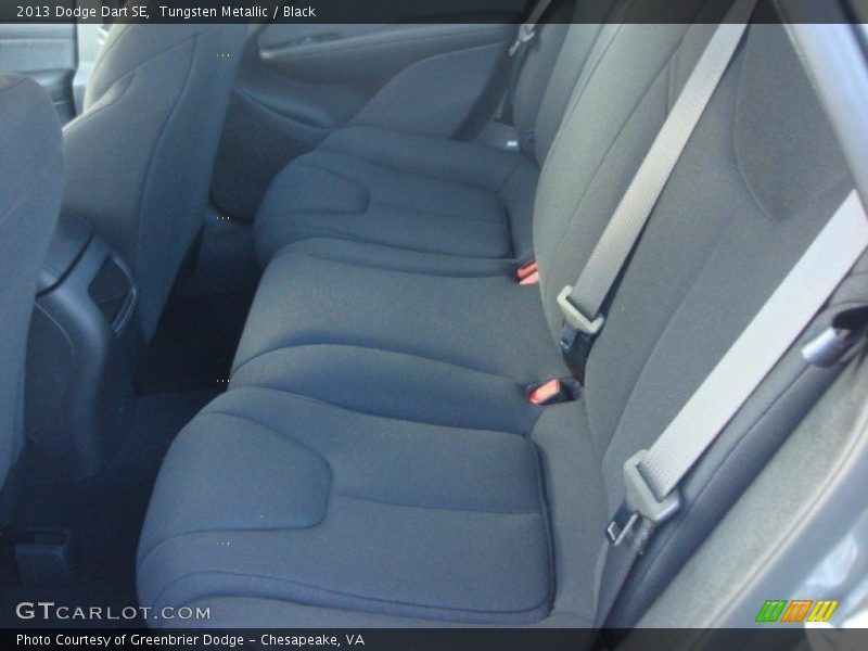 Tungsten Metallic / Black 2013 Dodge Dart SE