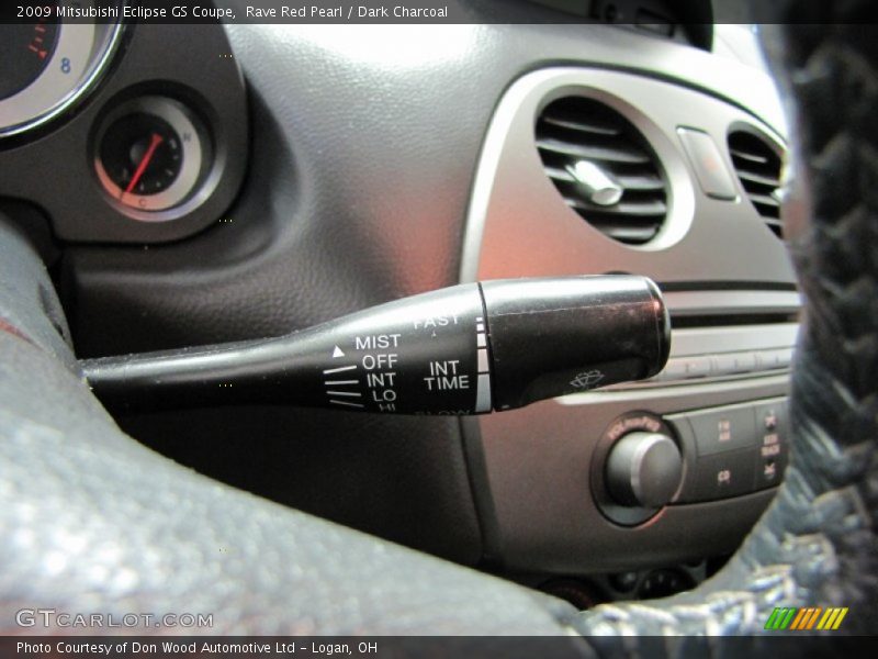 Rave Red Pearl / Dark Charcoal 2009 Mitsubishi Eclipse GS Coupe