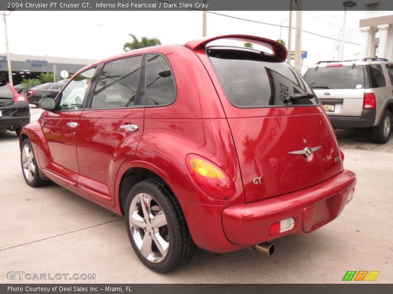 Inferno Red Pearlcoat / Dark Slate Gray 2004 Chrysler PT Cruiser GT