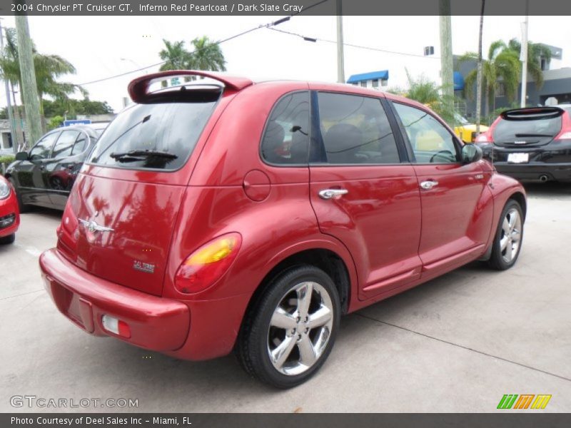 Inferno Red Pearlcoat / Dark Slate Gray 2004 Chrysler PT Cruiser GT