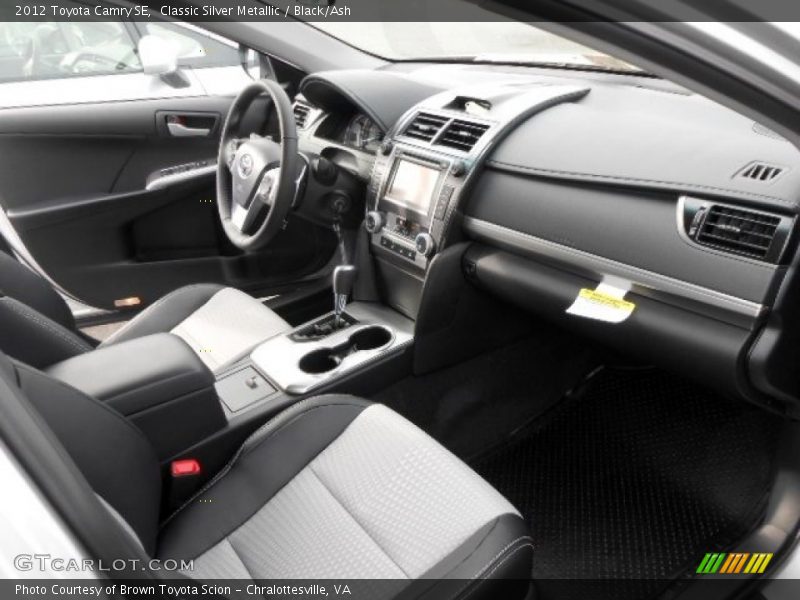 Classic Silver Metallic / Black/Ash 2012 Toyota Camry SE