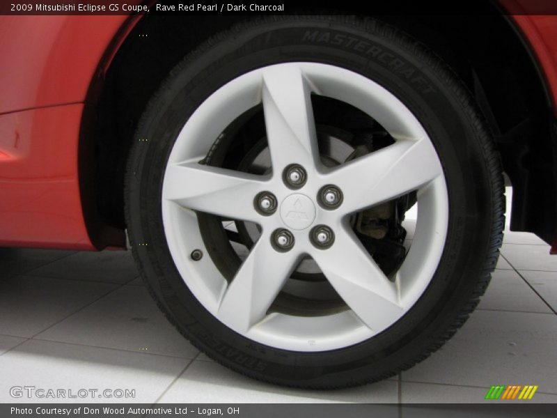 Rave Red Pearl / Dark Charcoal 2009 Mitsubishi Eclipse GS Coupe