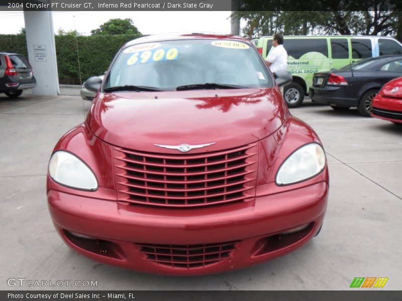 Inferno Red Pearlcoat / Dark Slate Gray 2004 Chrysler PT Cruiser GT