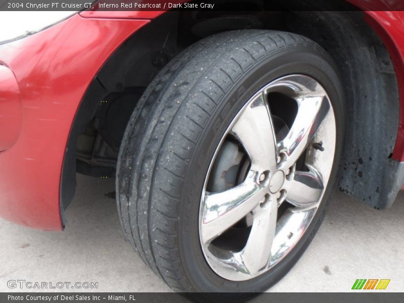 Inferno Red Pearlcoat / Dark Slate Gray 2004 Chrysler PT Cruiser GT