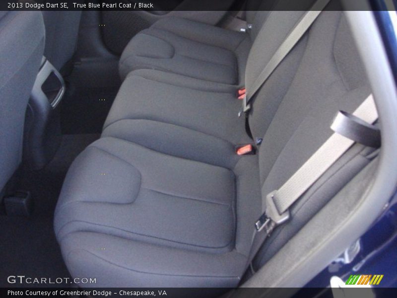 True Blue Pearl Coat / Black 2013 Dodge Dart SE