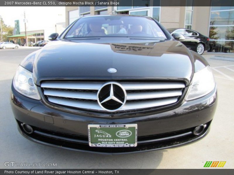 designo Mocha Black / Sahara Biege 2007 Mercedes-Benz CL 550