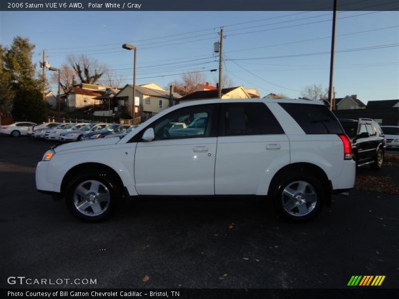 Polar White / Gray 2006 Saturn VUE V6 AWD