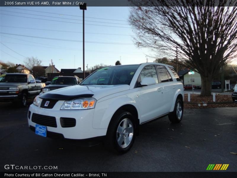 Polar White / Gray 2006 Saturn VUE V6 AWD