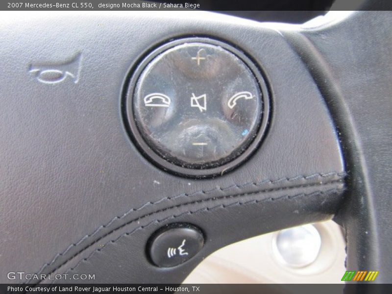 designo Mocha Black / Sahara Biege 2007 Mercedes-Benz CL 550