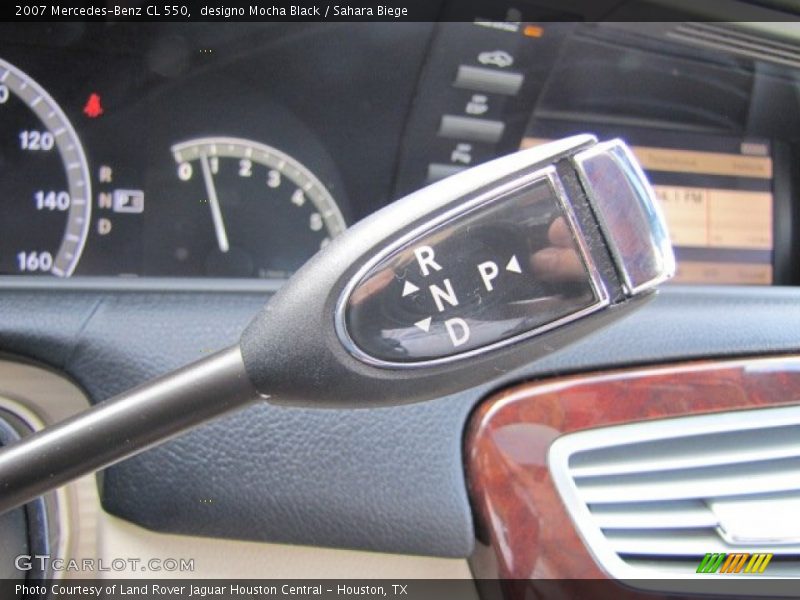 designo Mocha Black / Sahara Biege 2007 Mercedes-Benz CL 550
