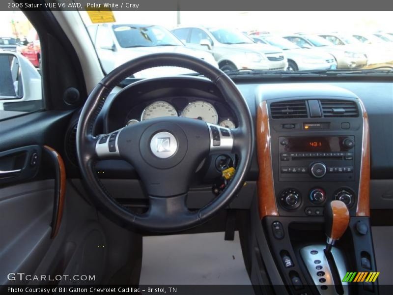 Polar White / Gray 2006 Saturn VUE V6 AWD