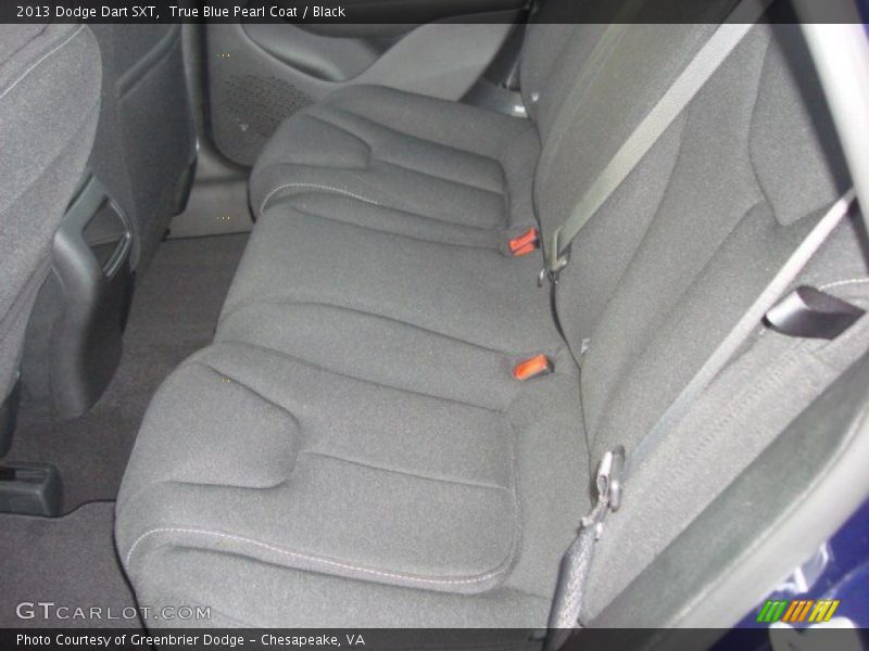 True Blue Pearl Coat / Black 2013 Dodge Dart SXT