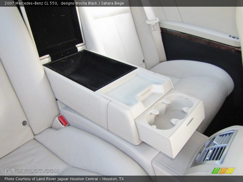 designo Mocha Black / Sahara Biege 2007 Mercedes-Benz CL 550