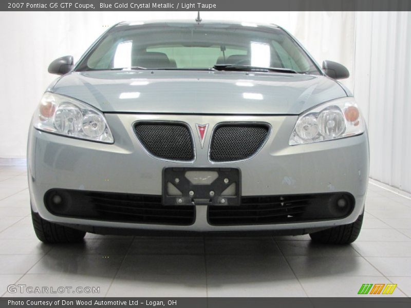 Blue Gold Crystal Metallic / Light Taupe 2007 Pontiac G6 GTP Coupe