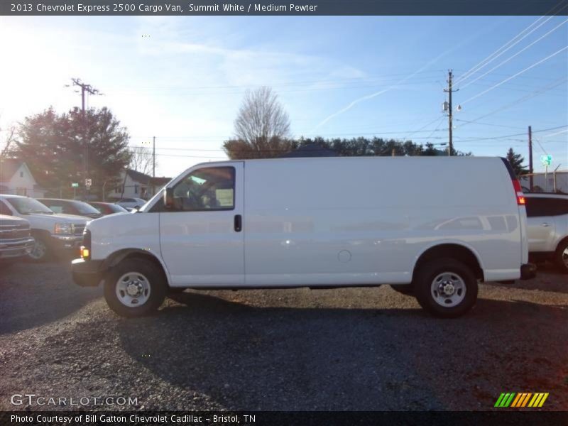 Summit White / Medium Pewter 2013 Chevrolet Express 2500 Cargo Van