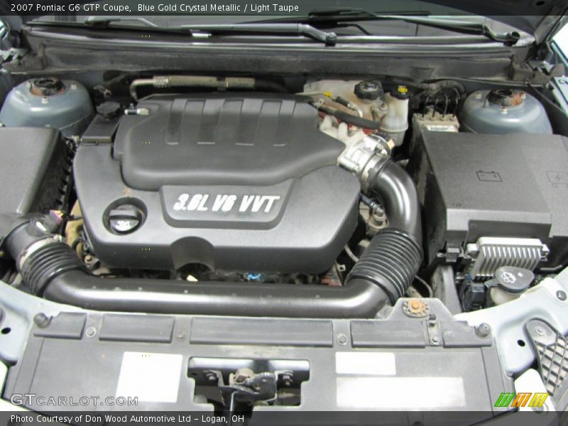 Blue Gold Crystal Metallic / Light Taupe 2007 Pontiac G6 GTP Coupe