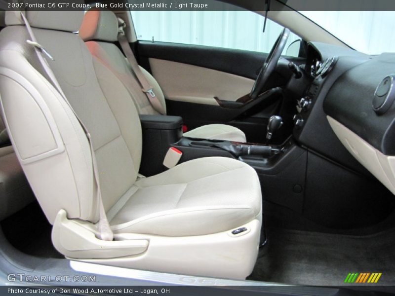 Blue Gold Crystal Metallic / Light Taupe 2007 Pontiac G6 GTP Coupe