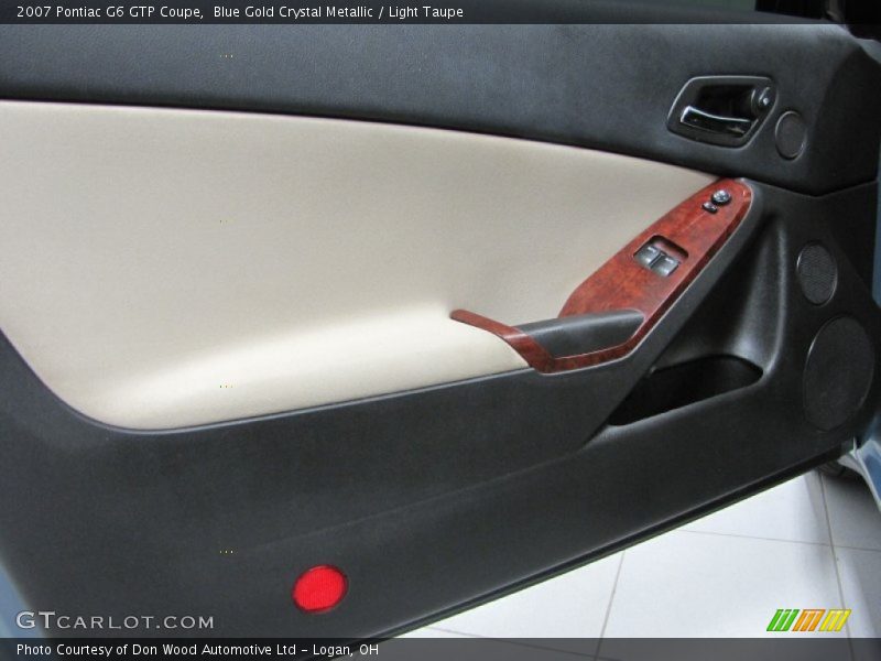 Blue Gold Crystal Metallic / Light Taupe 2007 Pontiac G6 GTP Coupe