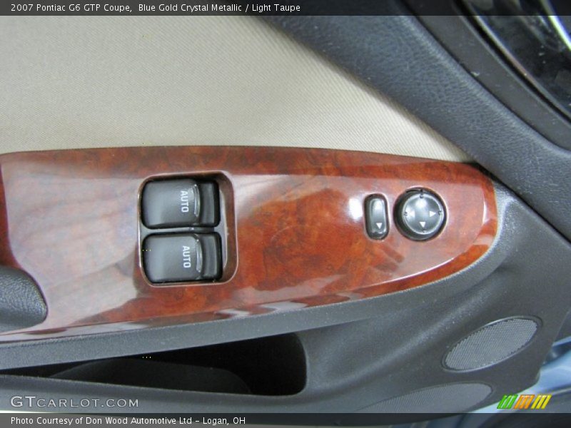 Blue Gold Crystal Metallic / Light Taupe 2007 Pontiac G6 GTP Coupe