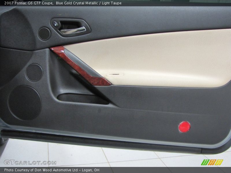 Blue Gold Crystal Metallic / Light Taupe 2007 Pontiac G6 GTP Coupe