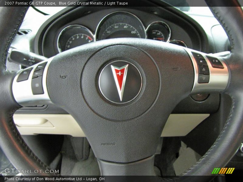 Blue Gold Crystal Metallic / Light Taupe 2007 Pontiac G6 GTP Coupe