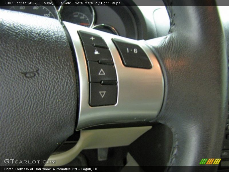 Blue Gold Crystal Metallic / Light Taupe 2007 Pontiac G6 GTP Coupe