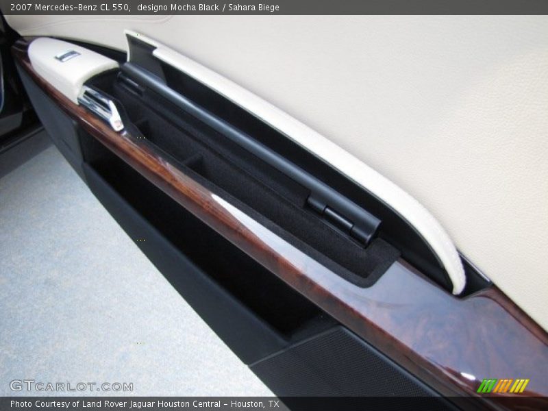 designo Mocha Black / Sahara Biege 2007 Mercedes-Benz CL 550