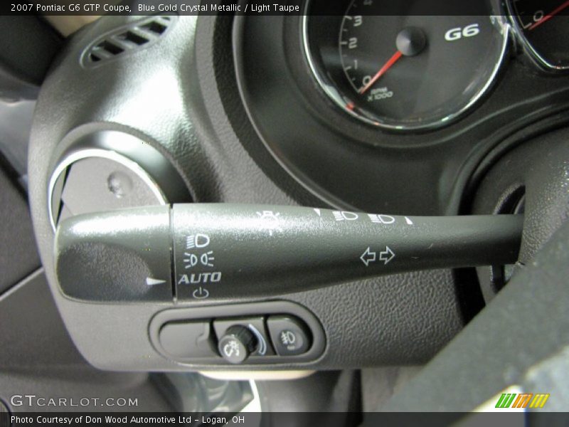 Blue Gold Crystal Metallic / Light Taupe 2007 Pontiac G6 GTP Coupe
