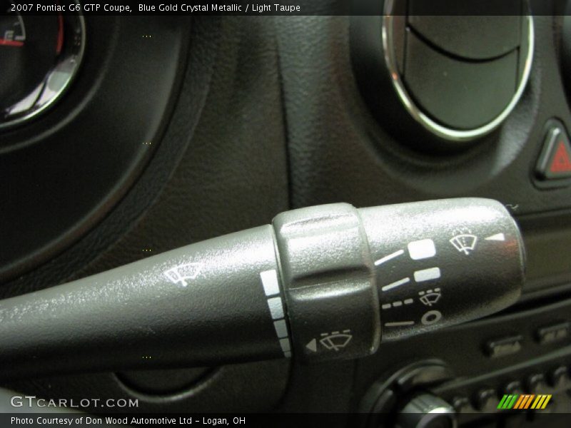 Blue Gold Crystal Metallic / Light Taupe 2007 Pontiac G6 GTP Coupe