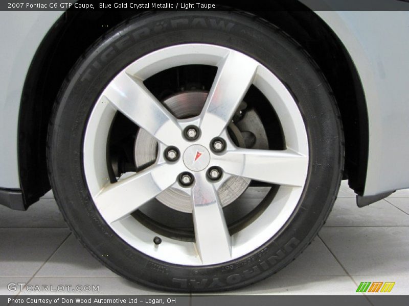 Blue Gold Crystal Metallic / Light Taupe 2007 Pontiac G6 GTP Coupe
