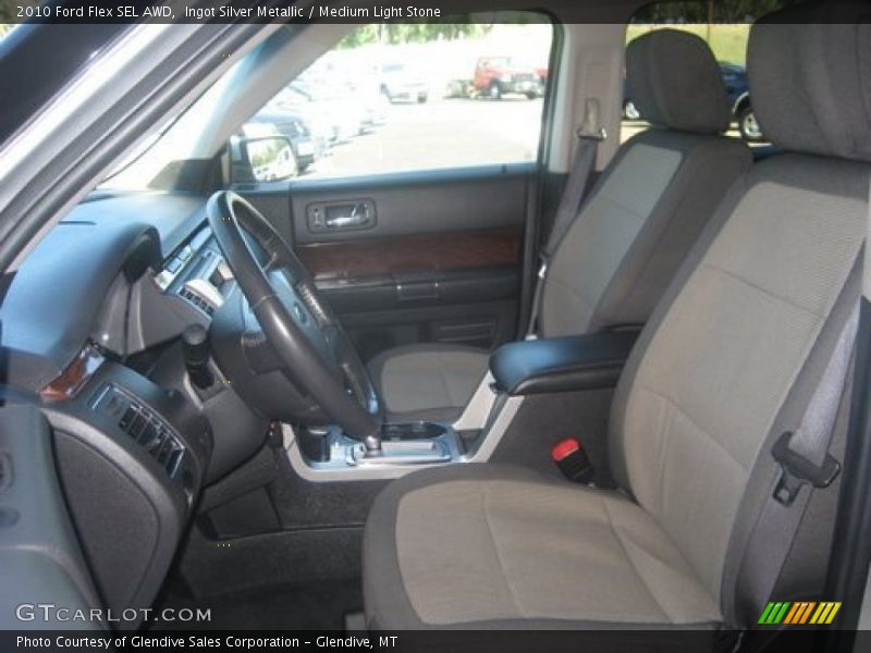 Ingot Silver Metallic / Medium Light Stone 2010 Ford Flex SEL AWD