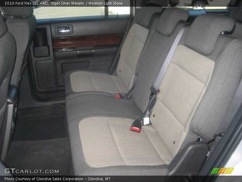 Ingot Silver Metallic / Medium Light Stone 2010 Ford Flex SEL AWD