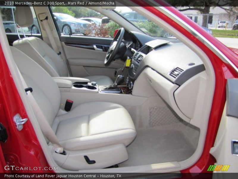 Mars Red / Almond/Mocha 2010 Mercedes-Benz C 300 Sport
