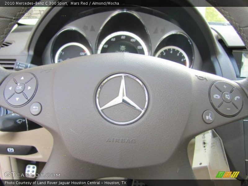 Mars Red / Almond/Mocha 2010 Mercedes-Benz C 300 Sport