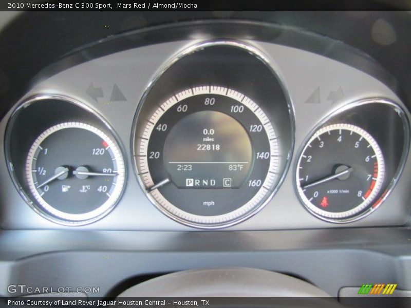 Mars Red / Almond/Mocha 2010 Mercedes-Benz C 300 Sport