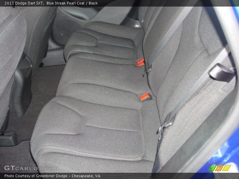 Blue Streak Pearl Coat / Black 2013 Dodge Dart SXT