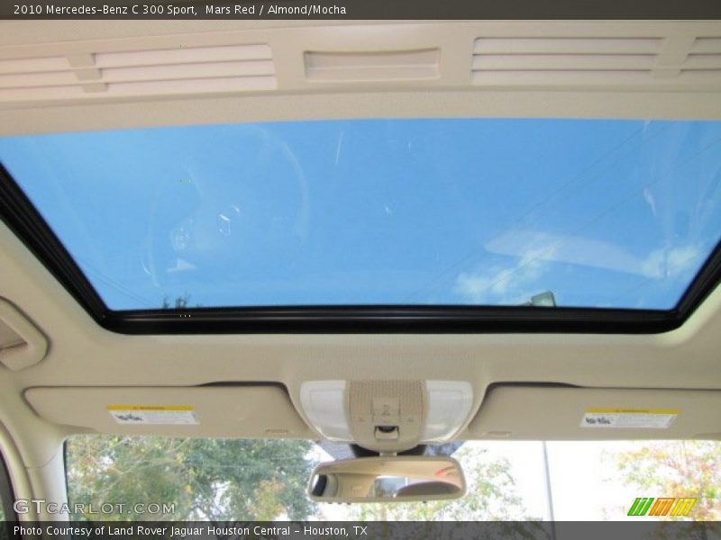 Mars Red / Almond/Mocha 2010 Mercedes-Benz C 300 Sport