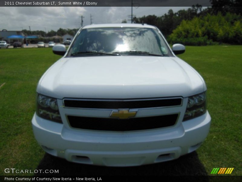 Summit White / Ebony 2011 Chevrolet Suburban LT